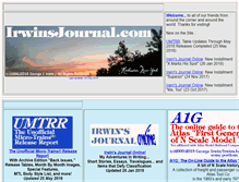 Tablet Screenshot of irwinsjournal.com